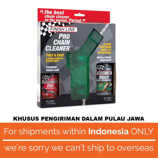 Finish Line Pro Chain Cleaner Kit Pelumas Rantai Sepeda