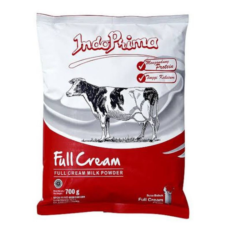 

SUSU INDOPRIMA FULL CREAM/ SUSU GEMUK 700 gr