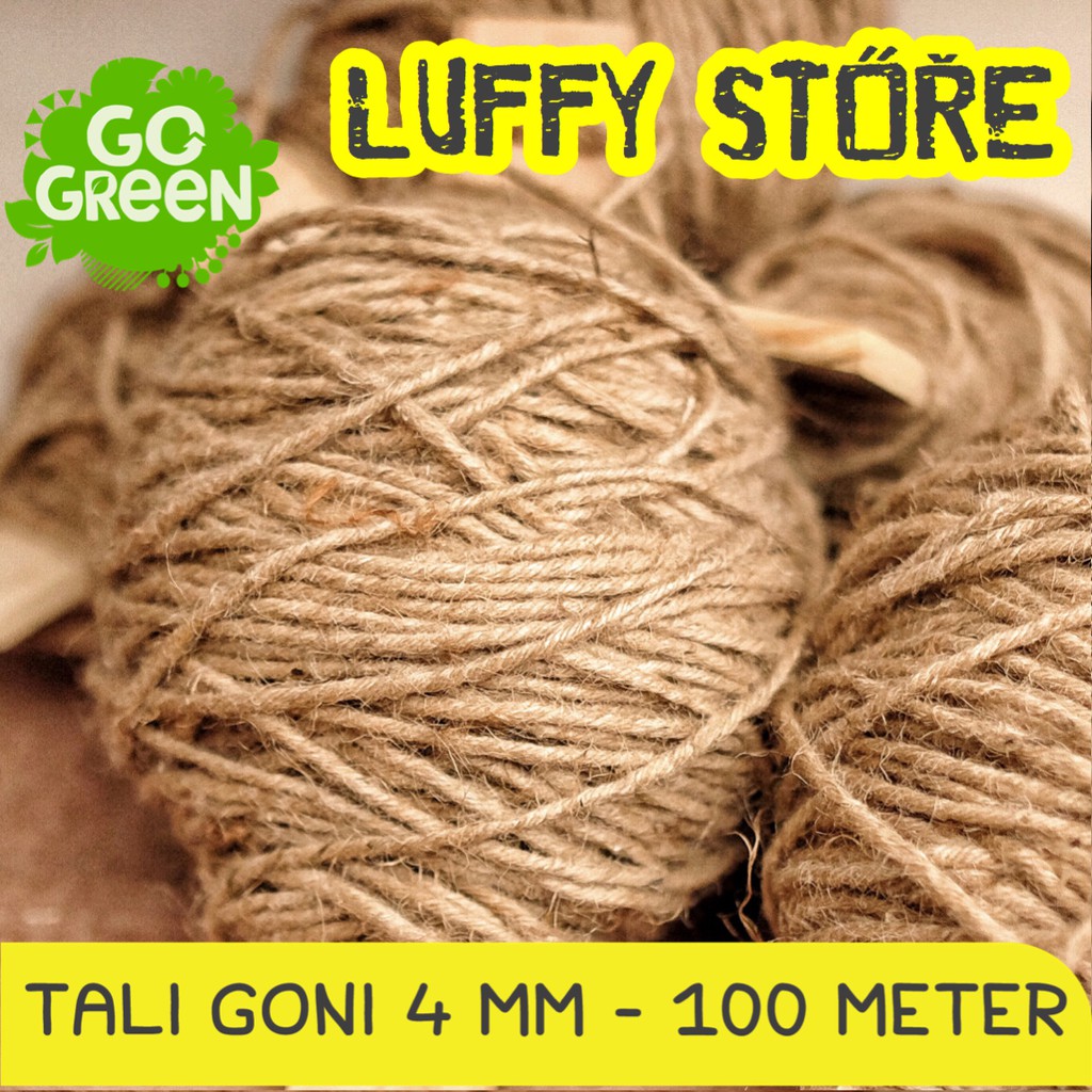 

TALI GONI SEDANG PANJANG 100 M - DIAMETER 4 MM - MALANG KOTA