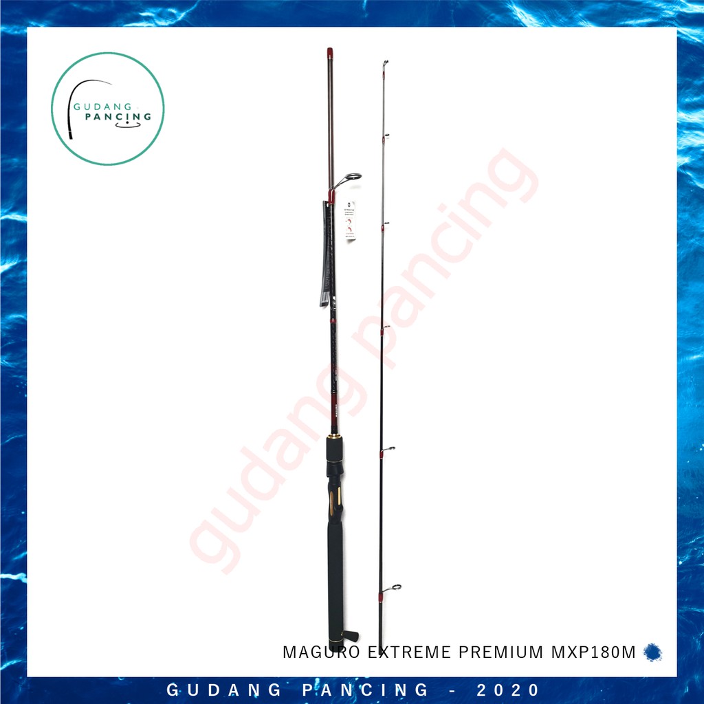 Rod Joran Pancing Maguro Extreme Premium MXP 180M 6-16LB - Ring Fuji
