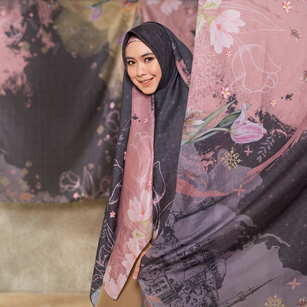 HIJAB MERAJUT KISAH SK COLLECTION By Oki Setiana Dewi HIJAB SYAR'I SCRAFT PREMIUM