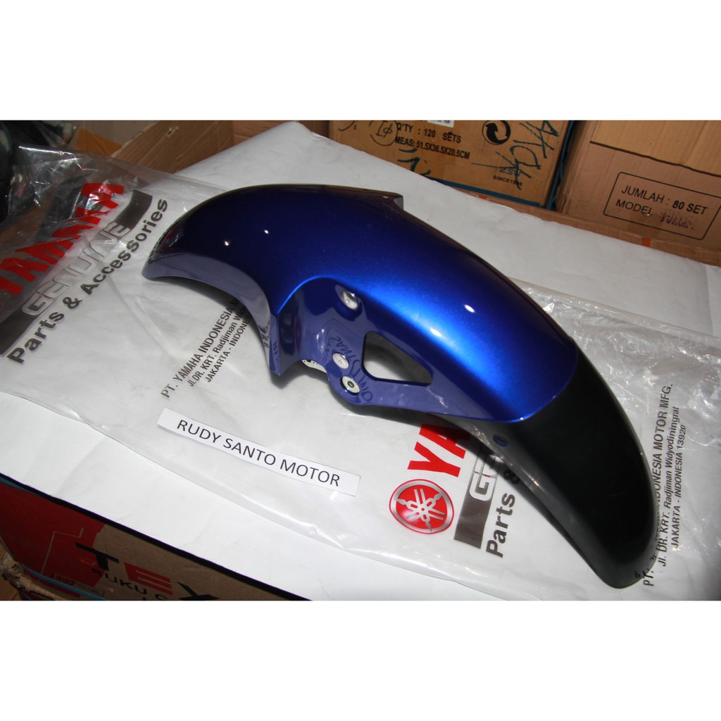 SPAKBOR DEPAN RX KING RXKING RXK BIRU ORIGINAL 3RS-F1510-02-5X-1