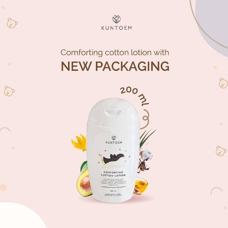 Kuntoem Comforting Cotton Lotion 200 ml Lotion Bayi kuntoem