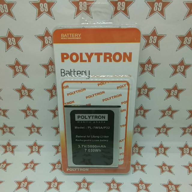 Batre battery Polytron PL-7W5A - P32