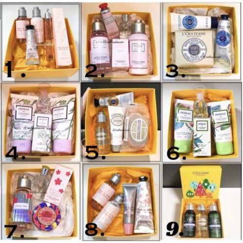 [876xD] LOCCITANE GIFT SET