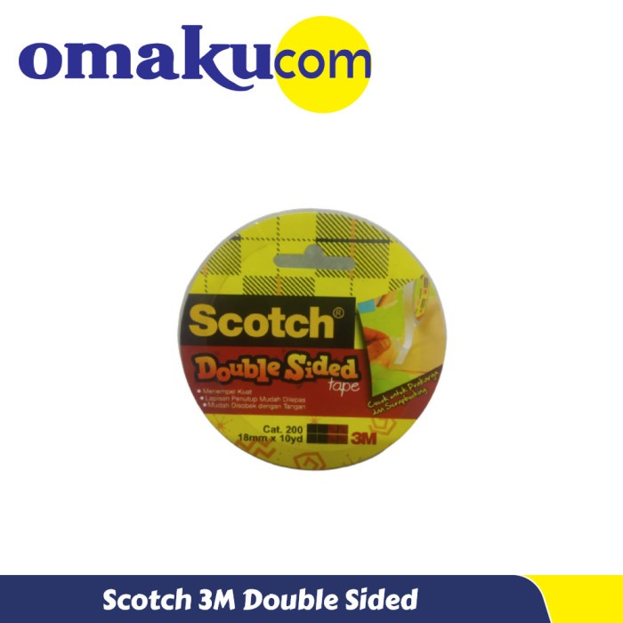 

Hadir Isolasi Double Tape Scotch 3M Gilaa!!!