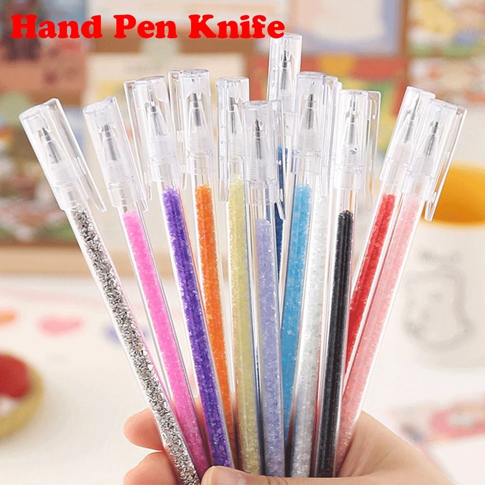 QUINTON Office Supplies Precision Art Cutter Stationery Adhesive Tape Cutter Paper Cutter Little Bubble Sticker Cutter Carving Pen Cutting Supplies Cutting Tool Craft Tools Express Box Cutter