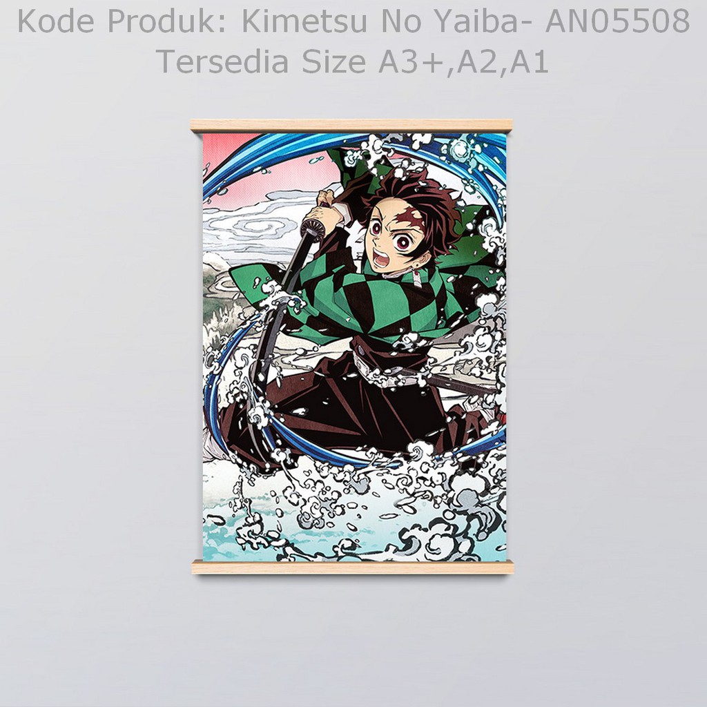 

Poster Demon Slayer Kimetsu No Yaiba A1/A2/A3+ jUMBO AN055PP08