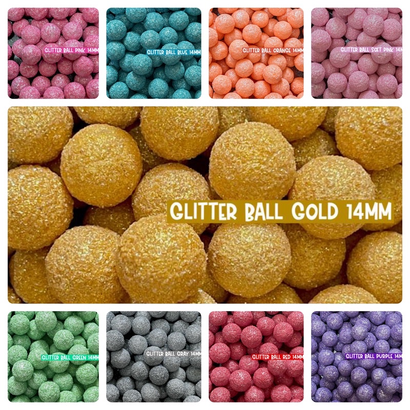 

Glitter Balls 14mm