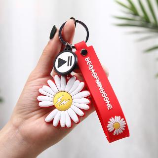  2021  daisy kecil  baru pvc lembut keychain ins gelombang 