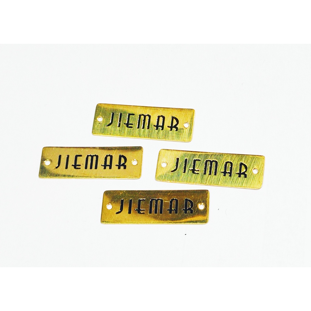 

label Plat Papan Nama Kuningan dan Steinless