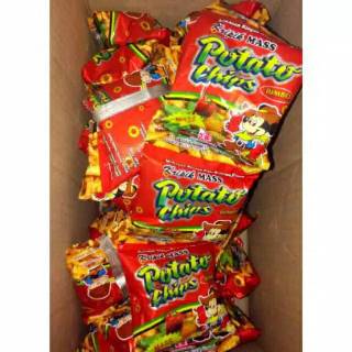 POTATO CHIPS SNACK JADUL/ ISI 10 PCS/ CEMILAN ANAK 90AN