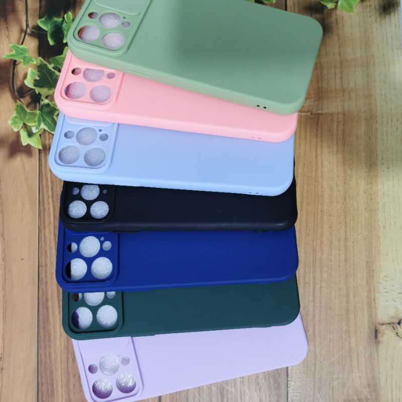 CASE IPHONE 12 PRO MAX CASE SOFTCASE SLEDING WARNA WARNI