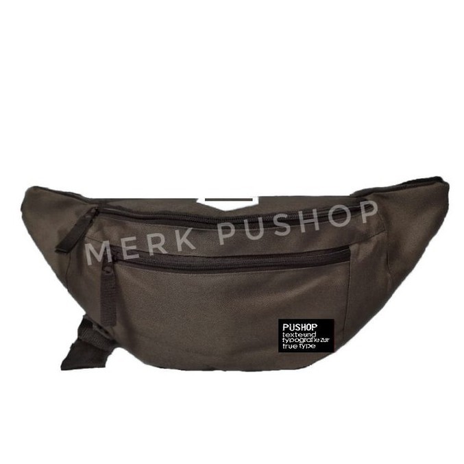 Waistbag Messenger Pria Pushop Oval PUSHOP AUTHENTIC