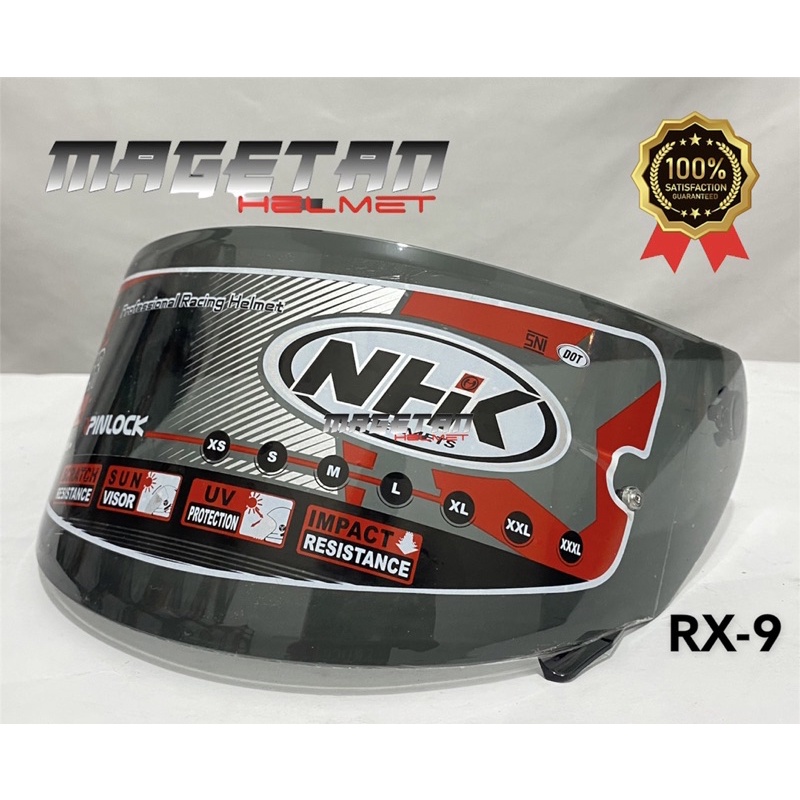 KACA HELM FULL FACE NHK RX 9 ORIGINAL 100%