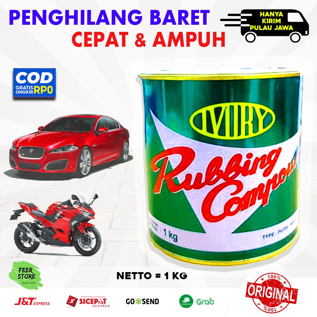 Compound Kompon Mobil Rubbing Compound Rubbing Compound Mobil Kompon Motor IVORY Rubbing Compound