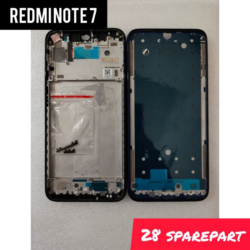 FRAME LCD/TULANG TENGAH DUDUKAN LCD REDMI NOTE 7 / 7 PRO ORIGINAL