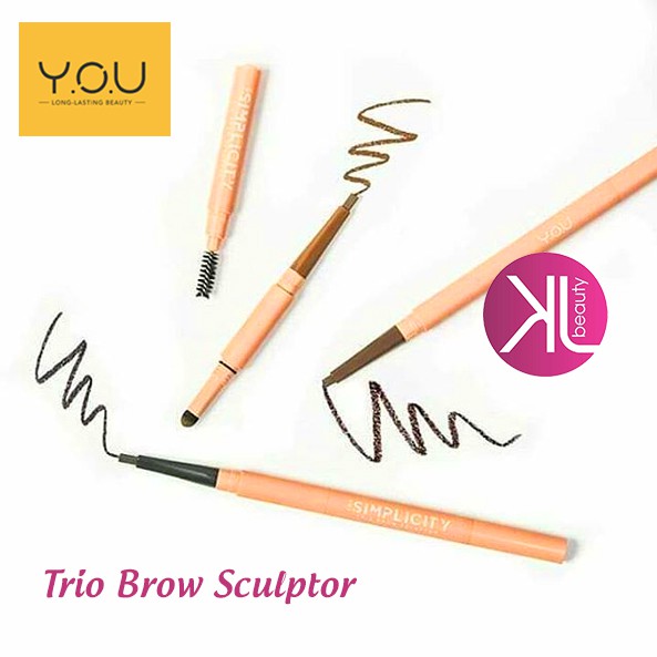 YOU The Simplicity Trio Brow Sculptor Eyebrow Pencil