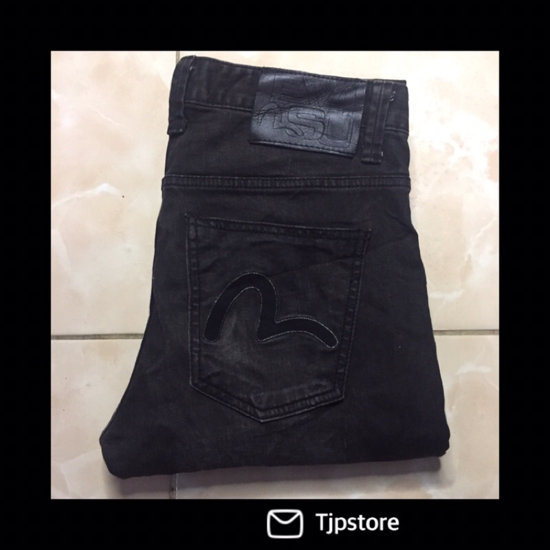 Celana Jeans Denim Second Bekas Branded Pl Evisu Size 30