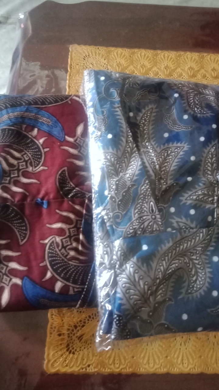Gamis Batik Modern Motif Kembang Tabur