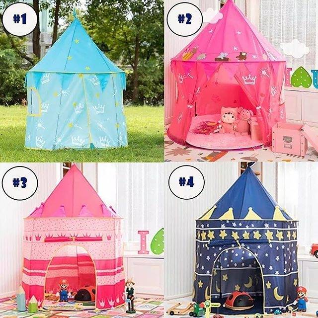 Tenda anak camping tent kids toodler baby child camp castle istana mainan jumbo hadiah frozen toys