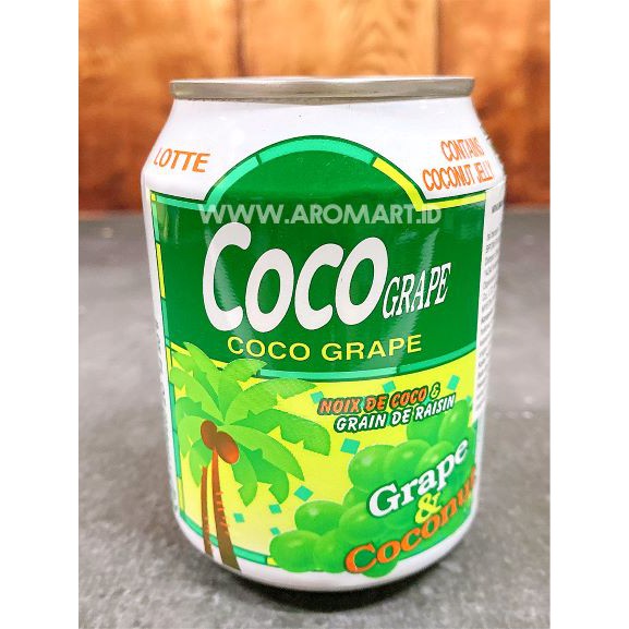 

Lotte Coco Grape and Coconut Minuman Rasa Anggur dan Kelapa - 238 ml