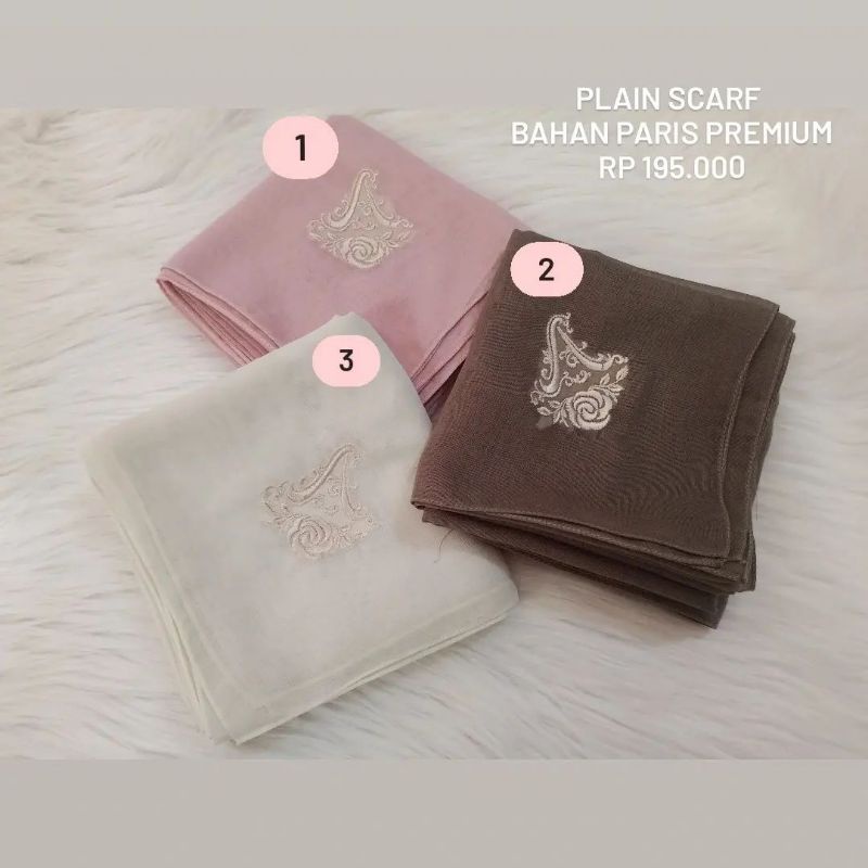 Plain Scarf Paris Ayu Dyah Andari