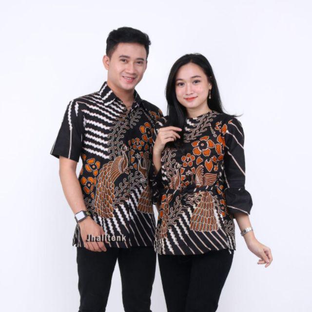 Maura Couple - Sania Ruffle Batik Couple Ori Ndoro Jowi DNT Garansi Termurah Shopee --Gemek