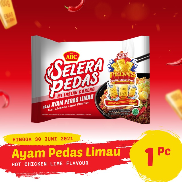 

ABC RASA GORENG AYAM PEDAS LIMAU 70gr ( KEMASAN PROMO )