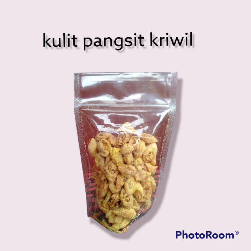 

kulit pangsit kriwil / kulit pangsit goreng