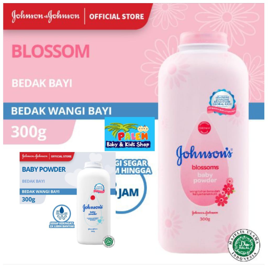 Johnson's Baby Powder 300g bedak tabur