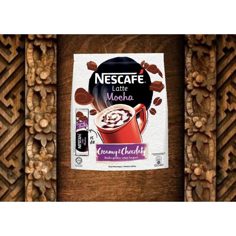 

Nescafe latte mocha original Malaysia