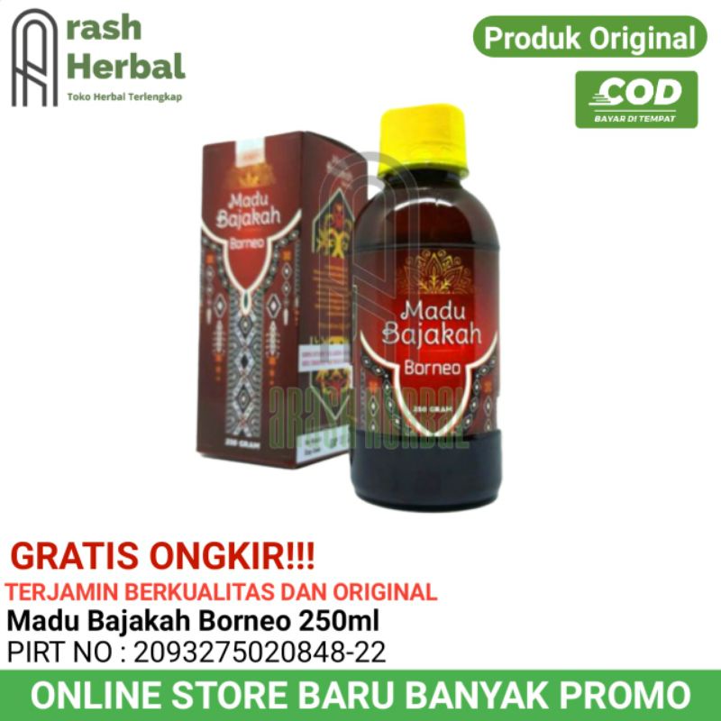{Agen Resmi Wisnumart} MADU BAJAKAH BORNEO - Madu Alami Bantu Lawan Kanker, Tumor, Kista, Liver, Str