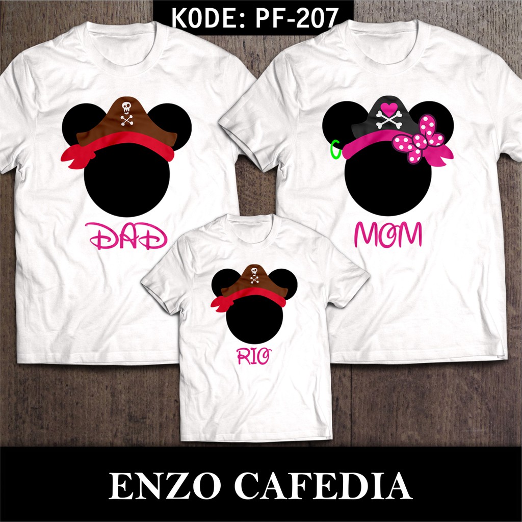 BEST SELLER Couple Keluarga Baju Kaos Ultah Baju Couple Motif