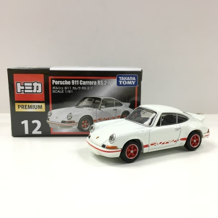 Takara Tomy TOMICA Premium No 12 Porsche 911 Carrera RS Diecast Toy Car