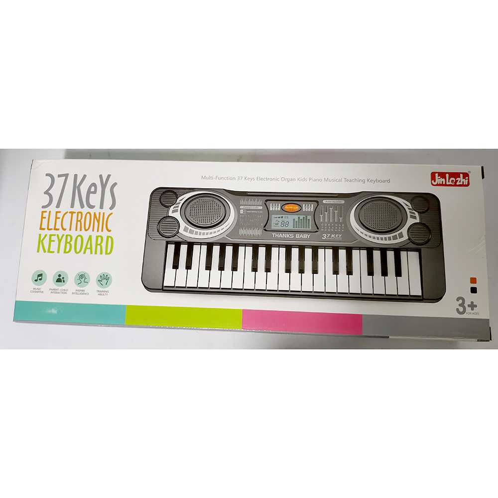 IDN TECH - JinLeZhi Organ Piano Anak Musical Keyboard 37 Keys - PD880