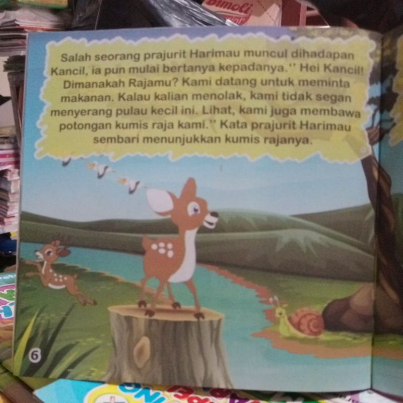 Buku Seri Petualangan Kancil Menjadi Raja (19×19cm)