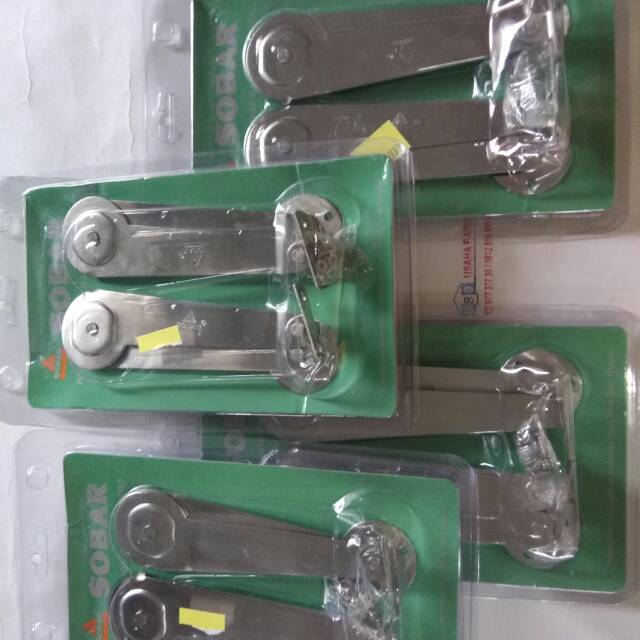 Engsel Salon Sikutan Jendela Lipat Stainless Sobar