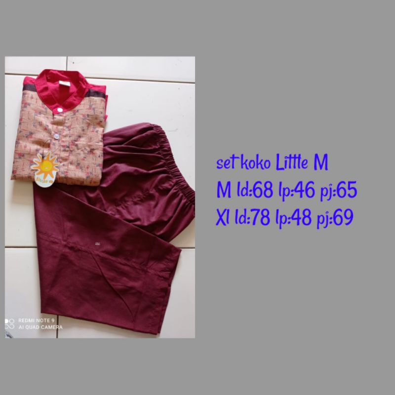 SET KOKO LITTLE M