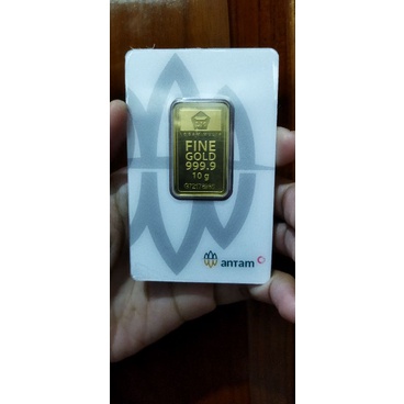LM logam mulia emas batangan Antam 10gram terbaru