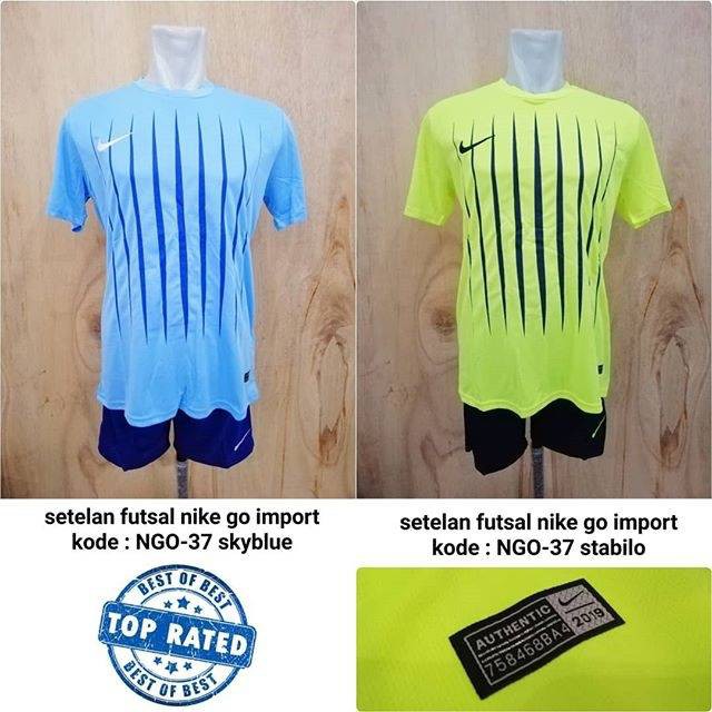 Jersey futsal nike setelan futsal nike NGO-37 jersey olahraga sepakbola nike go import  Freeongkir