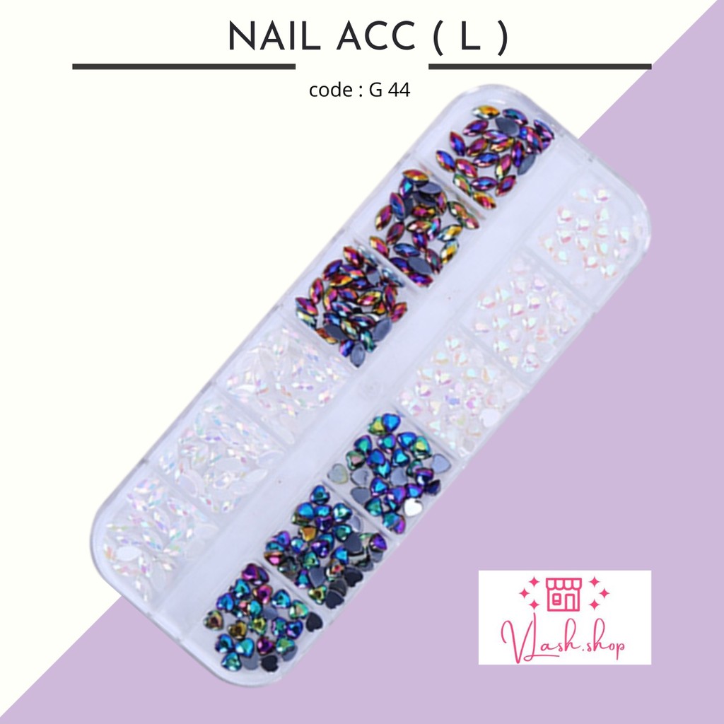 31 - 48 - NAIL ACCESORIES - HIASAN PERMATA KUKU