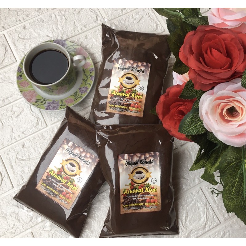 

Kopi Robusta Khas Bengkulu 100% tanpa campuran