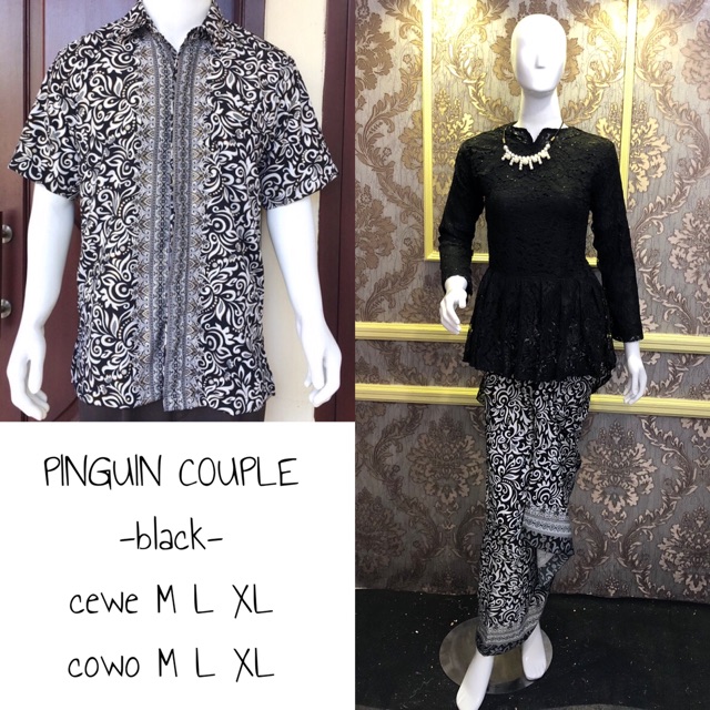 KEBAYA PINGUIN COUPLE / KEBAYA COUPLE / BATIK COUPLE / KEBAYA TUNANGAN