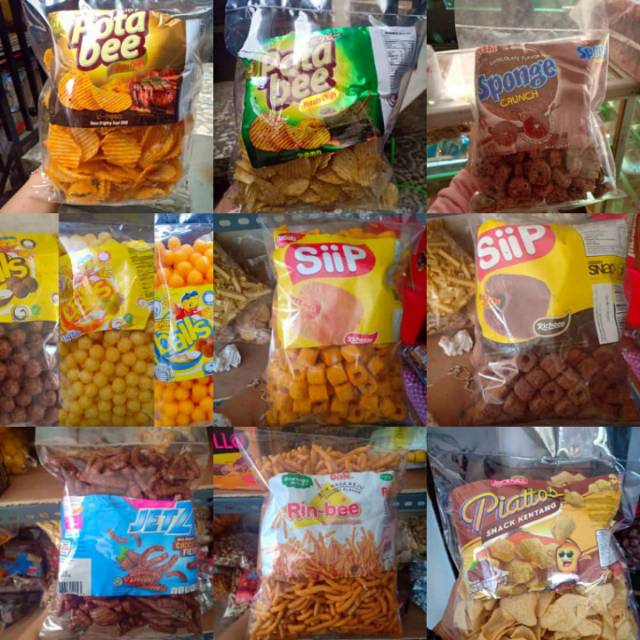 

Aneka Chiki kiloan 250gr
