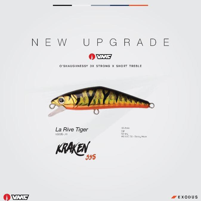 Diskon Exodus Kraken lure Ultralight fishing Diskon