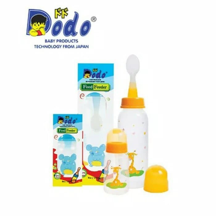 Dodo Cereal Food Feeder Bottle Botol Dot Sendok 5 oz 160ml