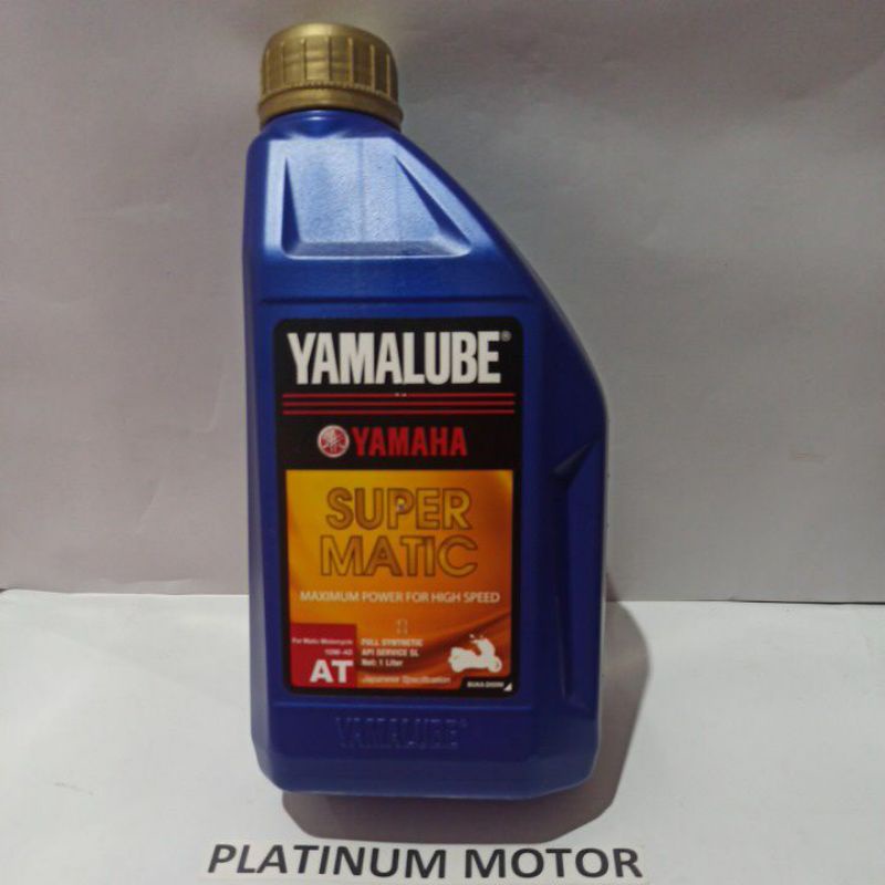 OLI YAMALUBE SUPER MATIC 1L 10W-40 API SL JASO MB OLI MATIC SPORT FULL SYNTHETIC ORIGINAL YAMAHA