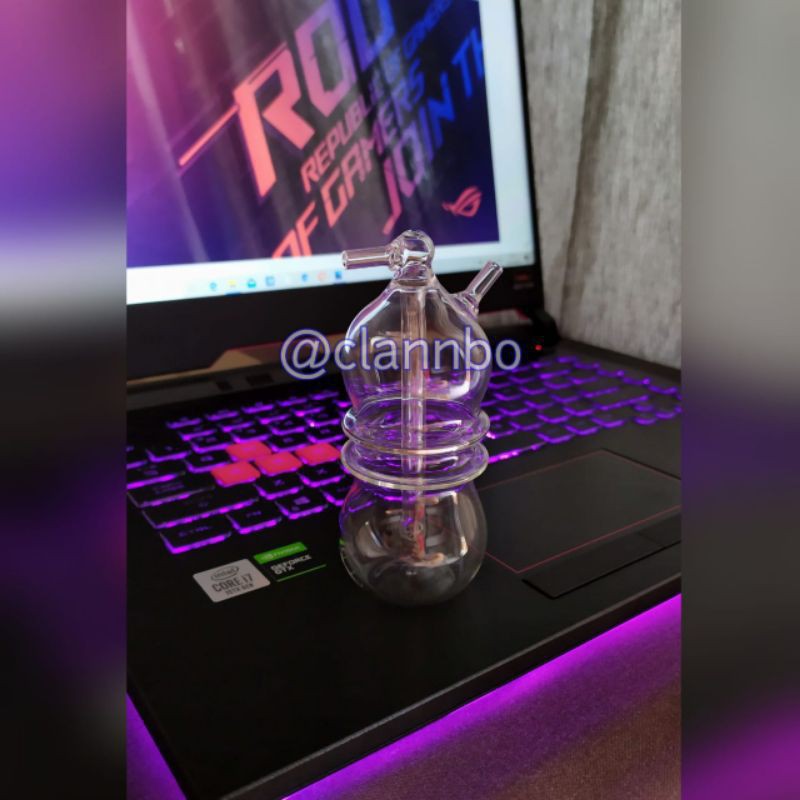 Ready Full Set Pajangan Kaca Tipe Azte Toko Aksesori Bong