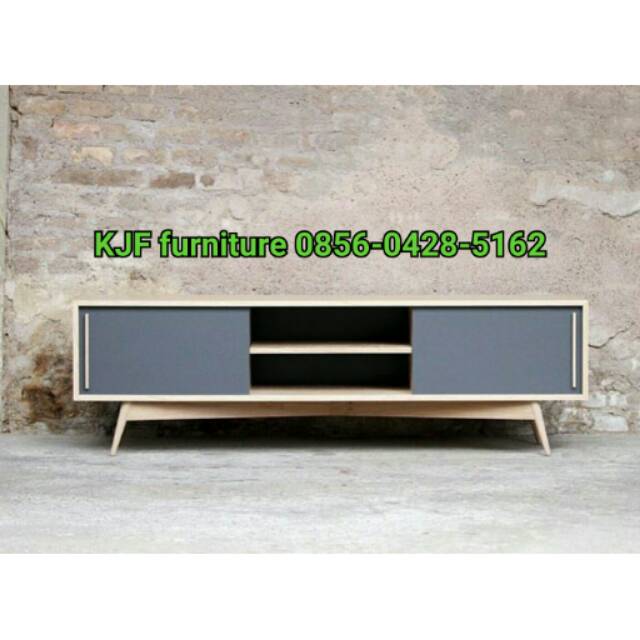 Lemari tv  duco minimalis bufet tv duco produksi KJF jepara